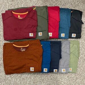 Carhartt Force Men's Short Sleeve Tees lot - Multi-Color